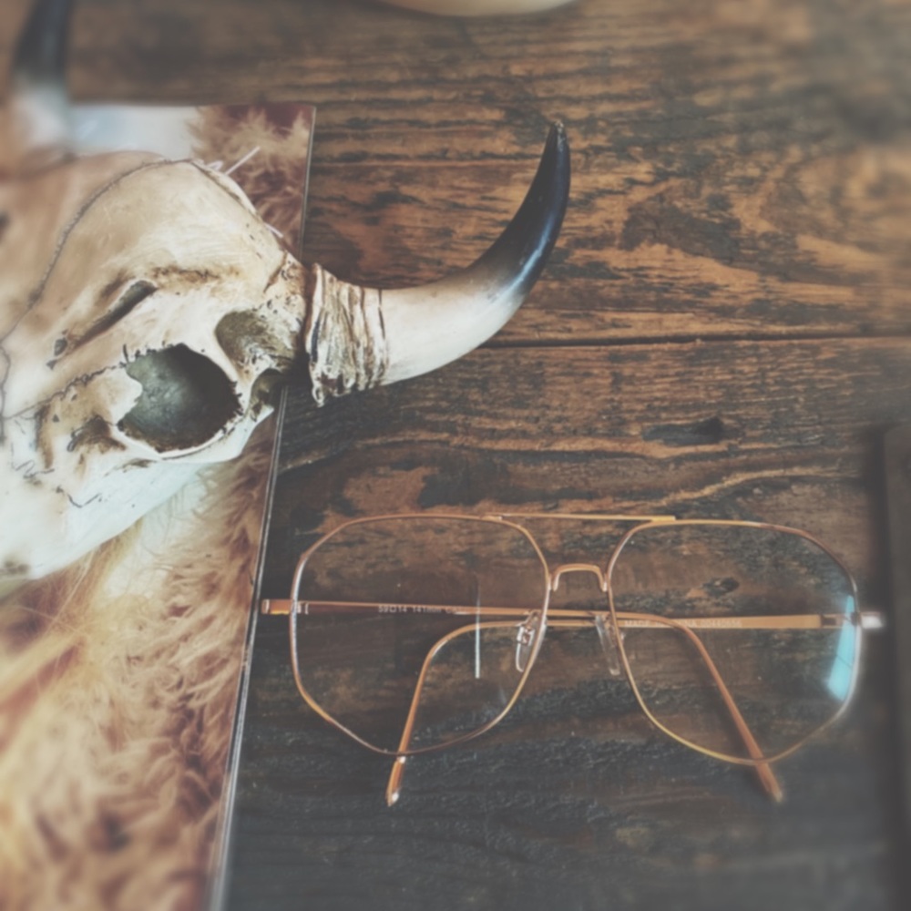Gold Geometric Wire Glasses - Clear Lens Fashion Accessory NWOT - Picture 7 of 17